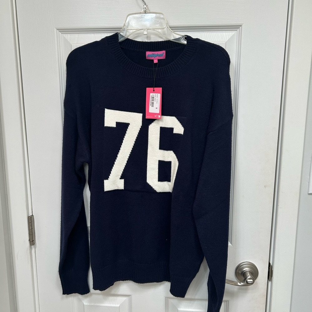 Edikted Navy Blue Sweater